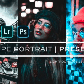 CreativeMarket – Dope Portrait Lightroom Presets 4690976 Free Download