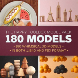 GreyscaleGorilla – The Happy Toolbox Model Pack (Complete)