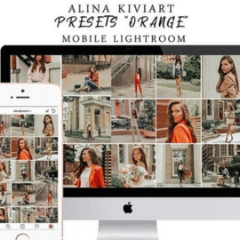 Alina Kiviart – Orange Desktop & Mobile Presets Free Download