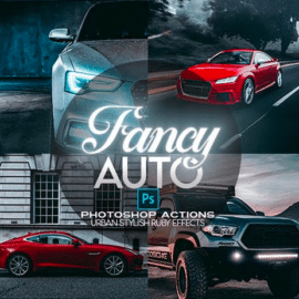 GraphicRiver – Fancy Auto Photoshop Actions 25982276 Free Download