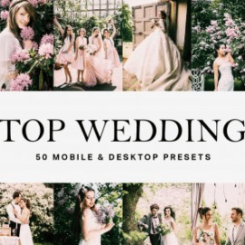 CreativeMarket – 50 Top Wedding Lightroom Presets 4709589