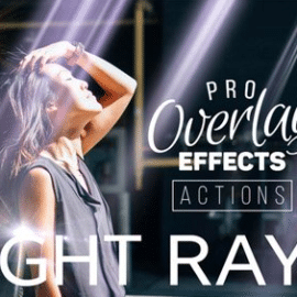 CM – Light Rays Photoshop Actions 480867