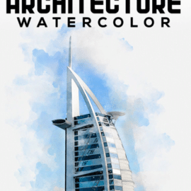 GraphicRiver – Architecture Watercolor Photoshop Action 25914179 Free Download