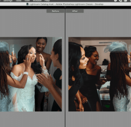 IVASH Studio – Wedding MIAMI – 1 GOLD Skin Lightroom Preset