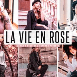 La Vie En Rose Mobile & Desktop Lightroom Presets