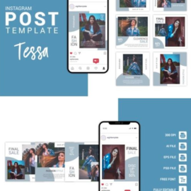 Fashion Instagram Post Template 3625831 PSD Free Download