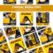 Social Media Post Sale Yellow Template 3624075 PSD Free Download