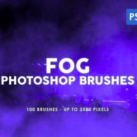 100 Fog Photoshop Stamp Brushes Free Download