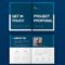 Blue Business Proposal Layout Free Download