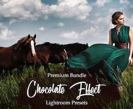 CreativeMarket – Chocolate Effect Lightroom Presets 3403629