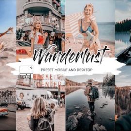 CreativeMarket – WANDERLUST LIGHTROOM PRESETS 4629334