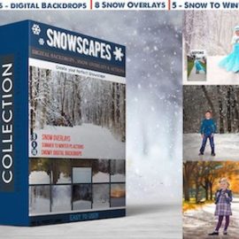 Creativemarket Snowscapes Free Download