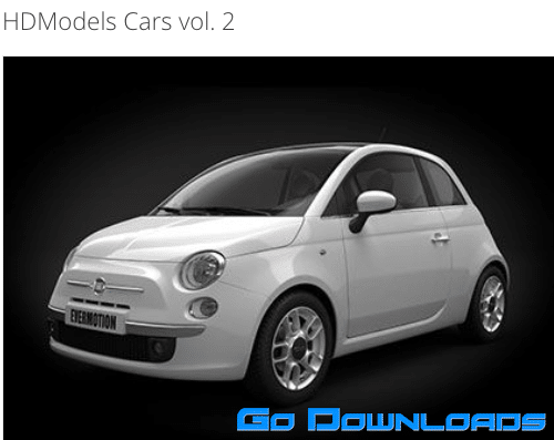 Evermotion HDModels Cars vol. 2 Free Download