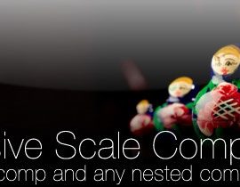 Recursive Scale Comp 1.06 for After Effects Free Download