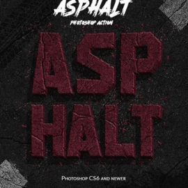 GraphicRiver – Asphalt – Photoshop Action 26088344