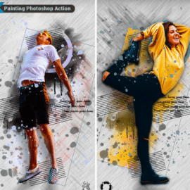 GraphicRiver – Painting Photoshop Action 26068825 Free Download