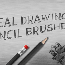 Real Drawing Pencil Brushes 3768205