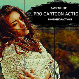 GraphicRiver – Pro Cartoon – Photoshop Action 25825076