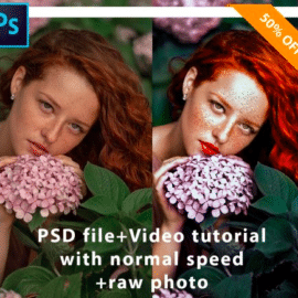 Edit like Ronny Garcia 13 (Psd file + Video tutorial)