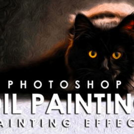 Vibrant Oil Painting Photoshop Action 3802214