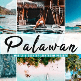 Palawan Mobile & Desktop Lightroom Presets