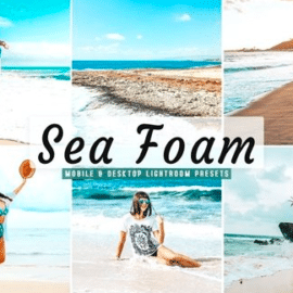 Sea Foam Mobile & Desktop Lightroom Presets