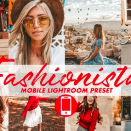 CreativeMarket – Mobile Lightroom Presets Fashionista 3497610