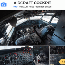 PhotoBash AIRCRAFT COCKPIT Free Download