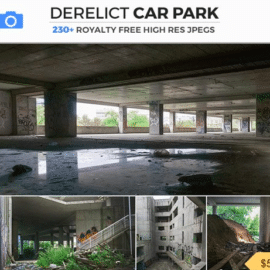 Photobash DERELICT CAR PARK Free Download