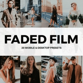 20 Faded Film Lightroom Presets and LUTs Free Download