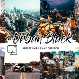 CreativeMarket – URBAN BLVCK – Lightroom Preset + LUT 4826107