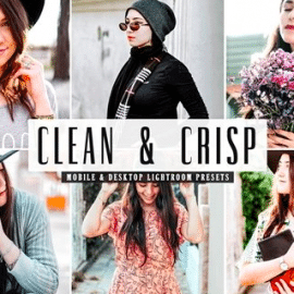 CreativeMarket – Clean & Crisp Lightroom Presets Pack 4742085