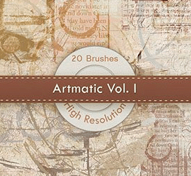 Artmatic Vol. 01 Photoshop Brushes ABR Free Download