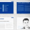 Blue and White Digital Annual Report Layout 344655257 Free Download