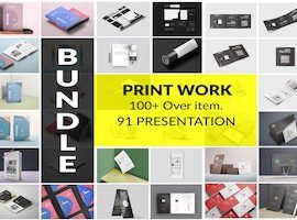 CreativeMarket Print Work BUNDLE Free Download