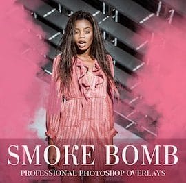 CreativeMarket Smoke Bomb Overlays Photoshop Free Download