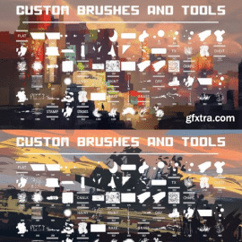 Custom Brushes and Tools Presets Free Download