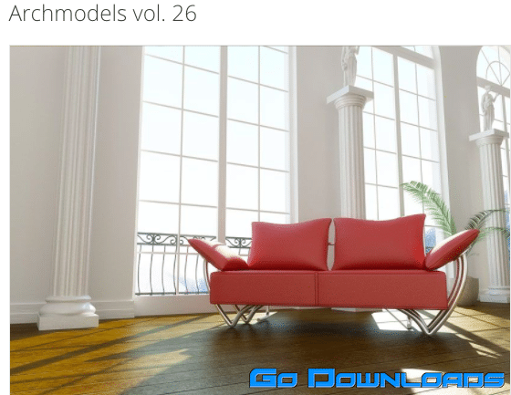 Evermotion Archmodels vol. 26 Free Download