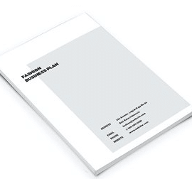 Fashion Business Plan A4 Brochure Free Download