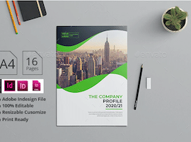 GraphicRiver Company Profile Brochure Indesign Template Free Download