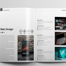 HQ – A4 Creative Portfolio Free Download