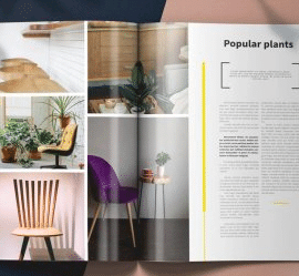 Magazine Template Free Download