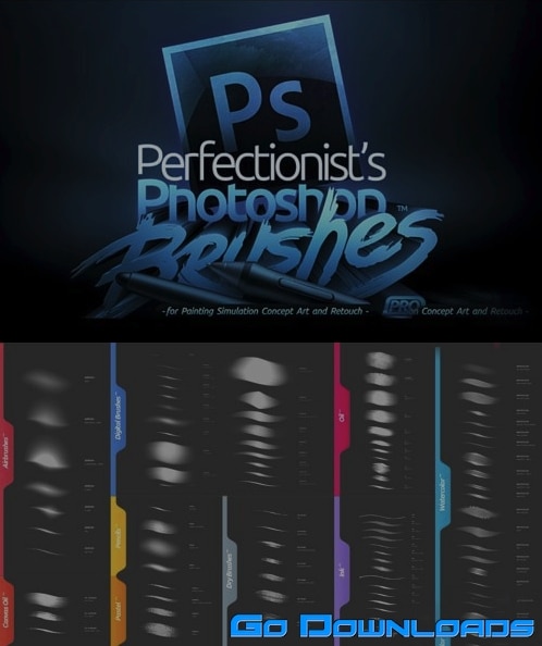 RM Perfectionist Photoshop Brushes (PRO bundle) Free Download