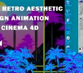 Create a Retro Aesthetic Design Animation in Cinema 4D