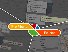 BlenderMarket – Pie Menu Editor