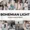 20 Bohemian Light Lightroom Presets and LUTs