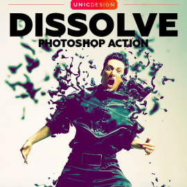 GraphicRiver – Dissolve Photoshop Action 10291385 ( 1 may 2020 update )