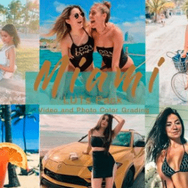 CreativeMarket – MIAMI – LUTs | Video and Photo Color 4886174