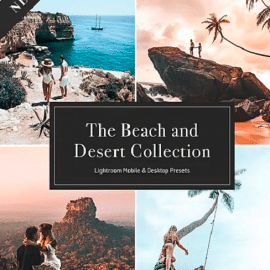 YOU, ME & THE SALTY SEA – The Beach and Desert Collection Desktop Presets