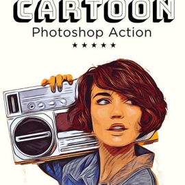 GraphicRiver – Cartoon Photoshop Action 26405569